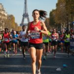 Distance semi marathon Paris les 21,0975 km du parcours le plus couru