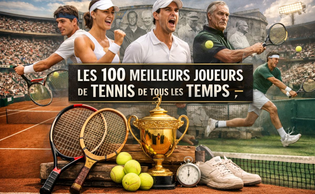 Les 100 meilleurs joueurs de tennis de tous les temps