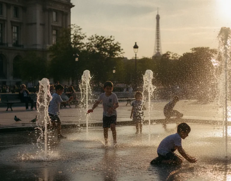 Où se rafraîchir à Paris pendant la canicule : parcs ombragés, baignades et lieux climatisés